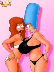 Sex with busty Simpsons hoes